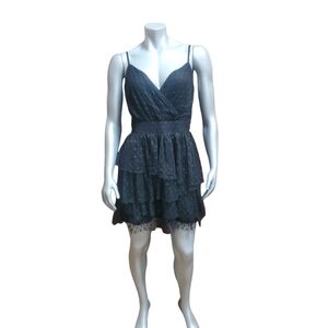 Women's Abercrombie & Fitch Tulle Dress Black Size L NWT